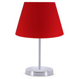 Opviq Lámpara de Mesa de PVC Roja AYD - 2006